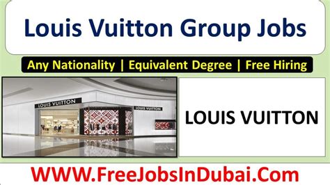 vacancy louis vuitton|Louis Vuitton employment opportunities.